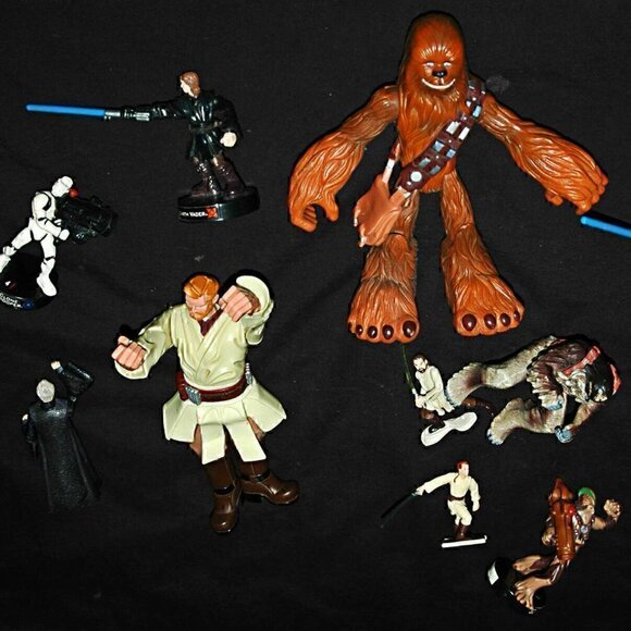 STAR WARS 13 Figurines Character Lot - Picture 2 of 9